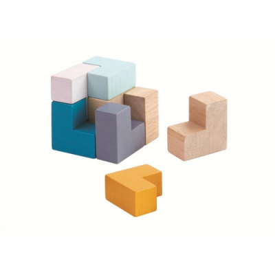 Puzzle cubo 3D Plantoys