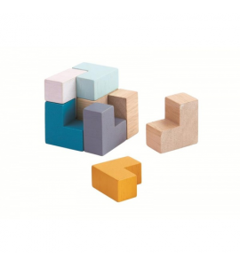 Puzzle cubo 3D Plantoys