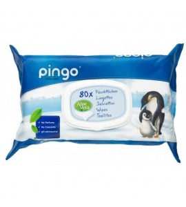 Paquete de 80Uds de toallitas para bebé Pingo